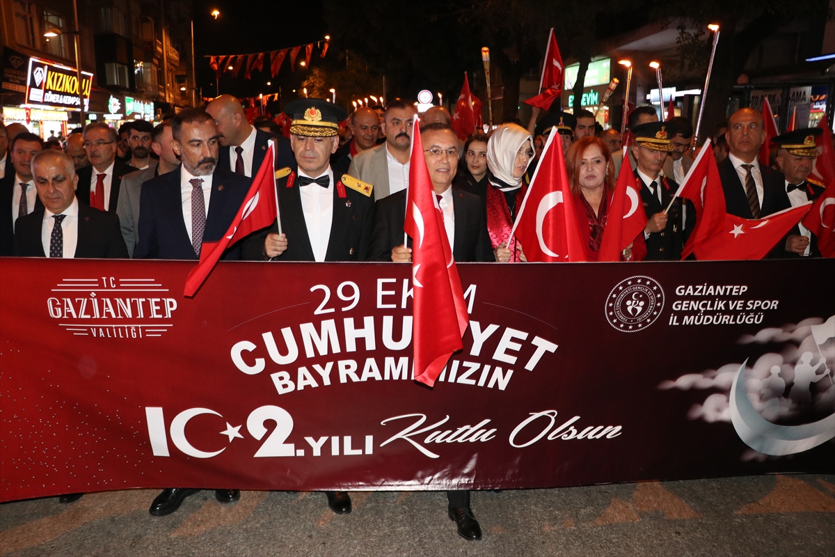 Cumhuriyet'in 102. yılı kutlamaları