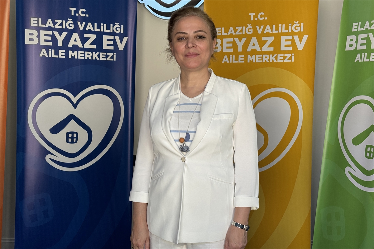 Elazığ'da "Beyaz Ev Aile Merkezi" aile içi şiddet mağdurlarına destek veriyor