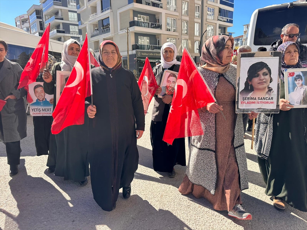 Vanlı aileler, DEM Parti İl Başkanlığı önündeki eylemlerini sürdürdü