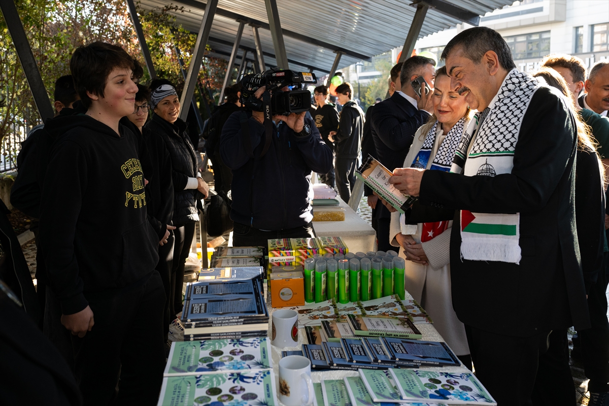 Bakan Tekin, Cezeri Yeşil Teknoloji Mesleki ve Teknik Anadolu Lisesi'ni ziyaret etti