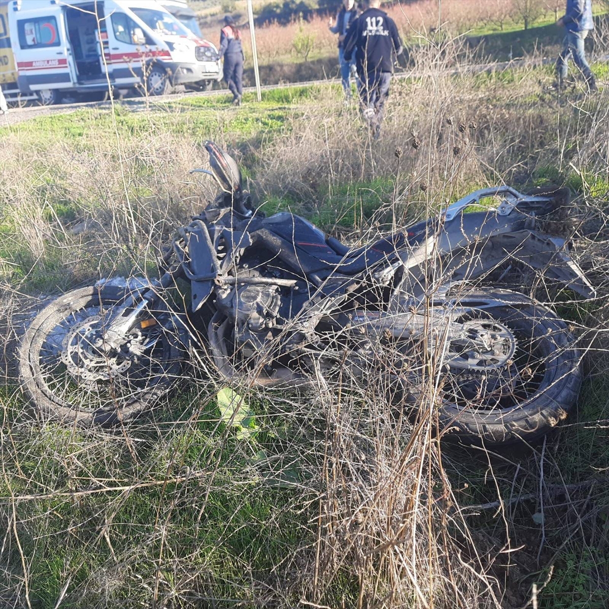 Bilecik'te devrilen motosikletin sürücüsü öldü