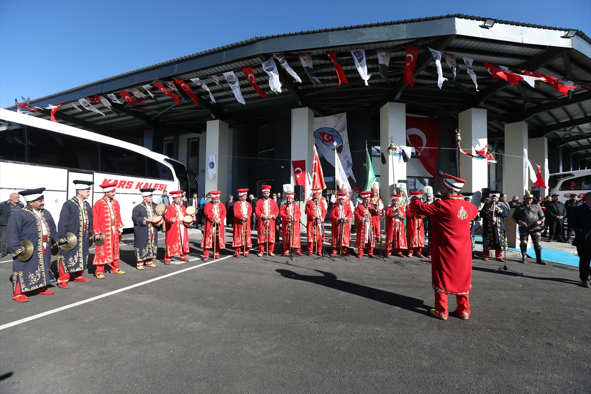Kars Şehirlerarası Otobüs Terminali törenle hizmete açıldı