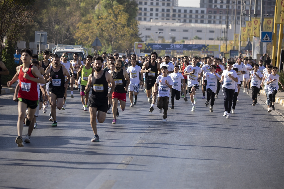 Uluslararası Erbil Maratonu’nun 12'ncisi düzenlendi