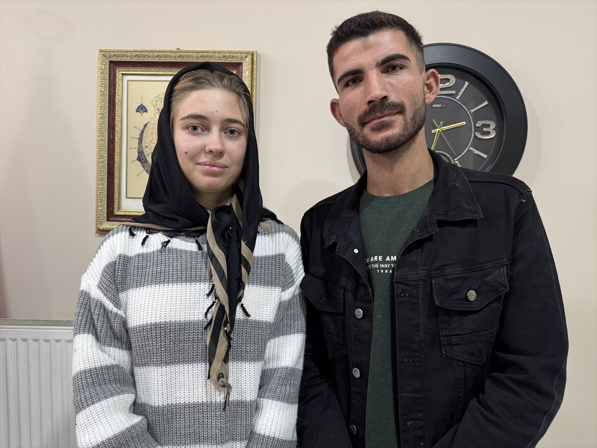 Rus Alina Hakkari'de Müslüman oldu