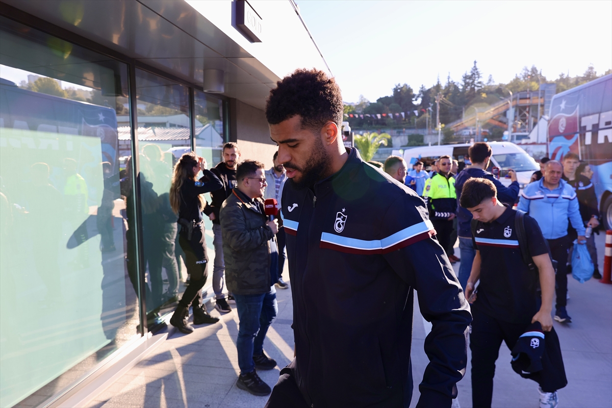 Trabzonspor kafilesi, İstanbul'a gitti