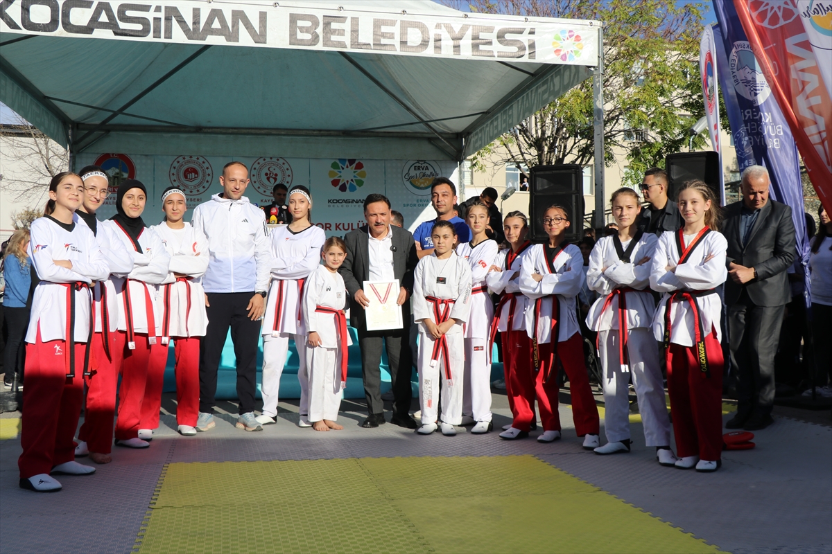 Kayseri'de 61. ERVA Spor Kulübü açıldı