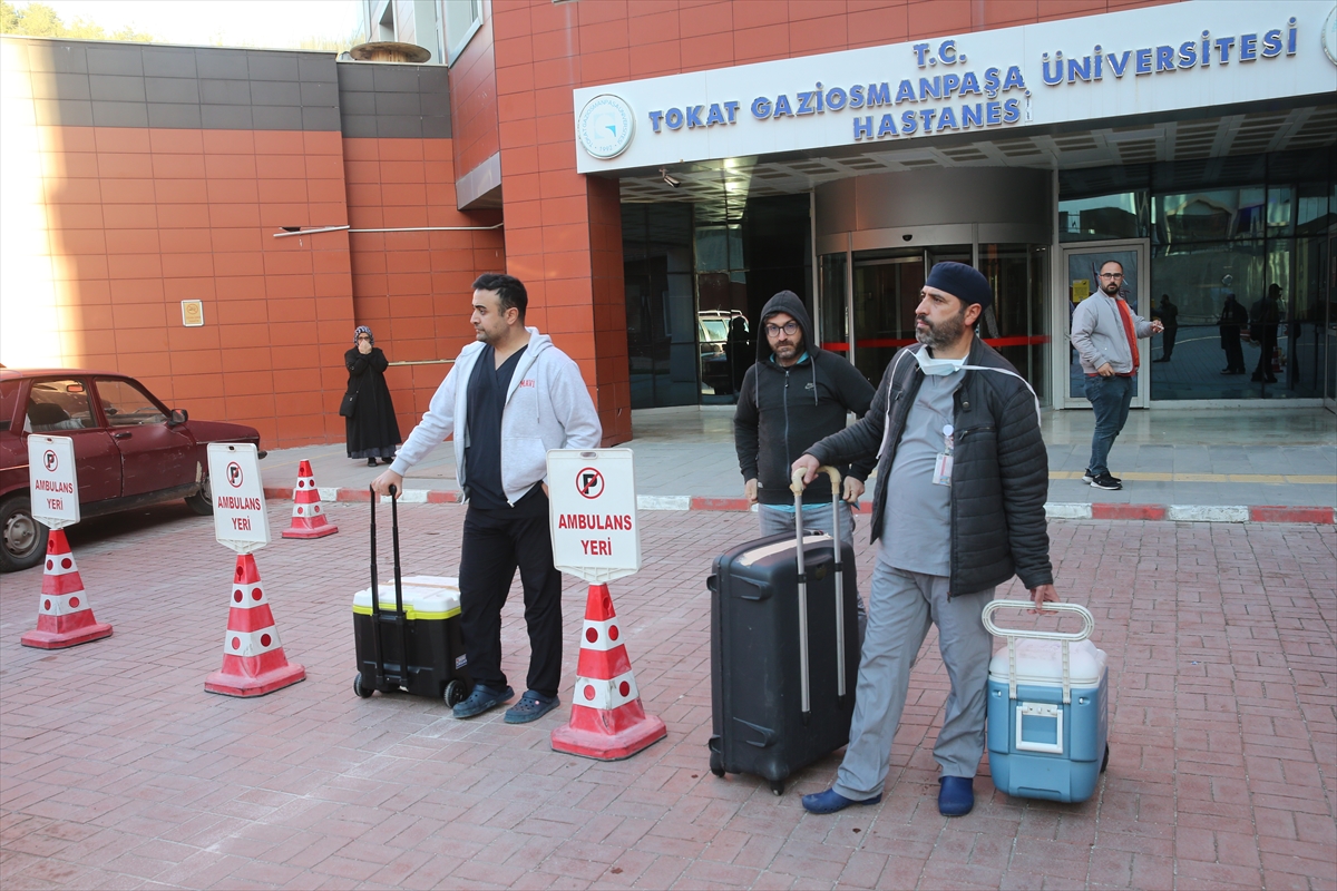 Tokat'ta beyin ölümü gerçekleşen kişinin karaciğeri bağışlandı