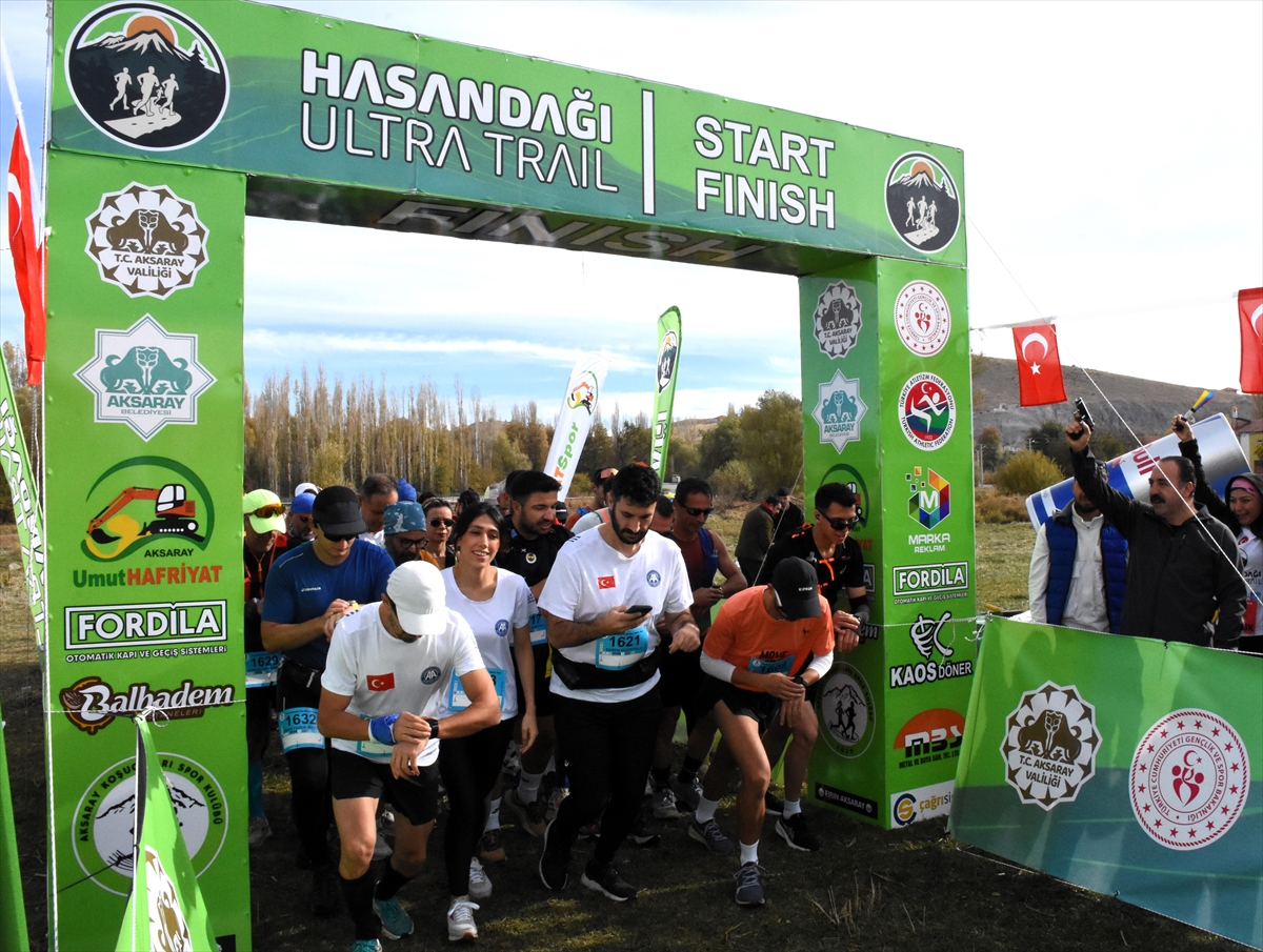 Hasan Dağı Trail koşu etkinliği yapıldı