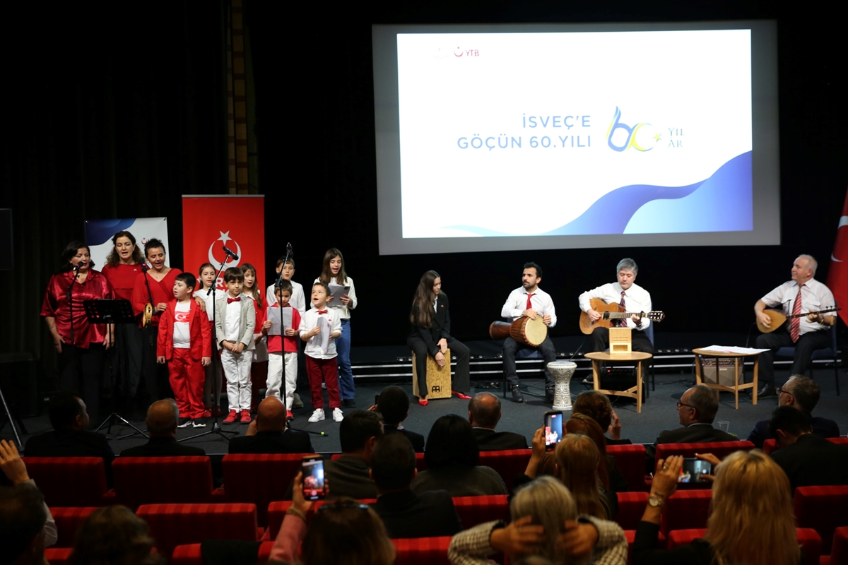 İsveç'te Türk diasporasının 60. yılı kutlandı