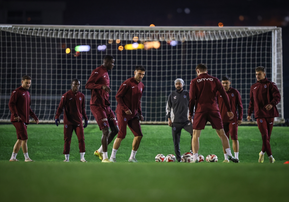 Trabzonspor, Alanyaspor maçının hazırlıklarına başladı