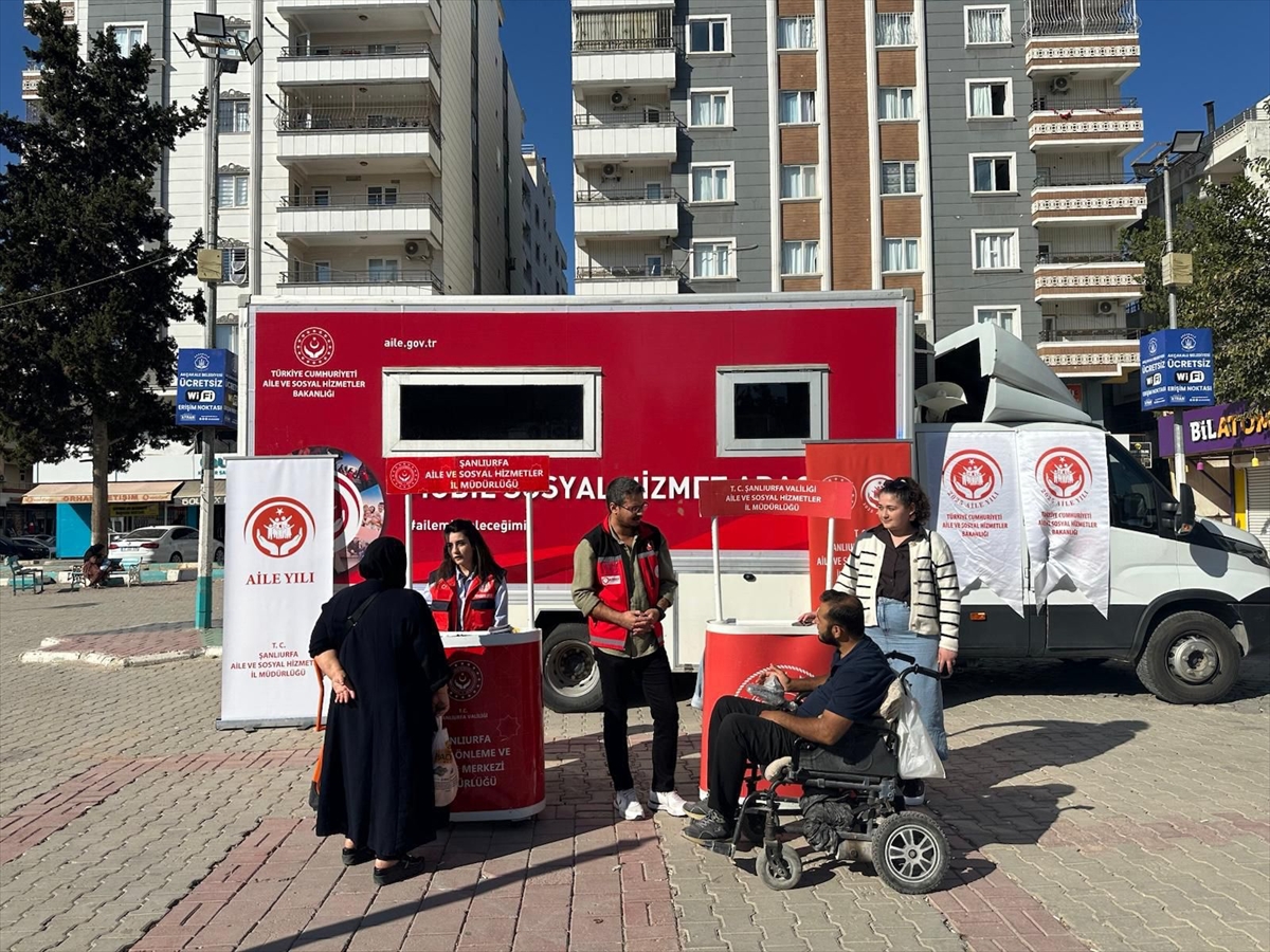 Mobil Sosyal Hizmet Merkezleri ile 226 bin 668 vatandaşa ulaşıldı