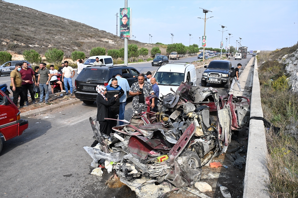 İsrail, Lübnan'ın güneyinde bir araca İHA saldırısı düzenledi