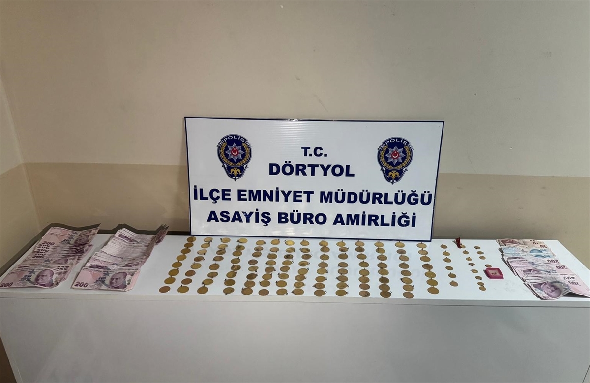 Hatay'da evden para ve ziynet eşyası çalan şüpheli tutuklandı