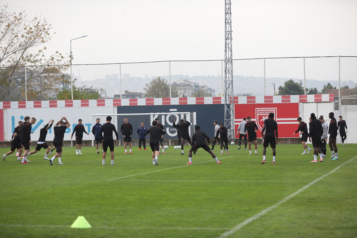 Samsunspor, Hamrun Spartans maçına hazır