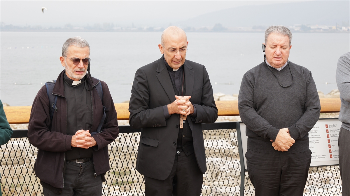 Papa 14. Leo'nun Türkiye ziyareti öncesinde Vatikan heyeti Bursa'ya geldi