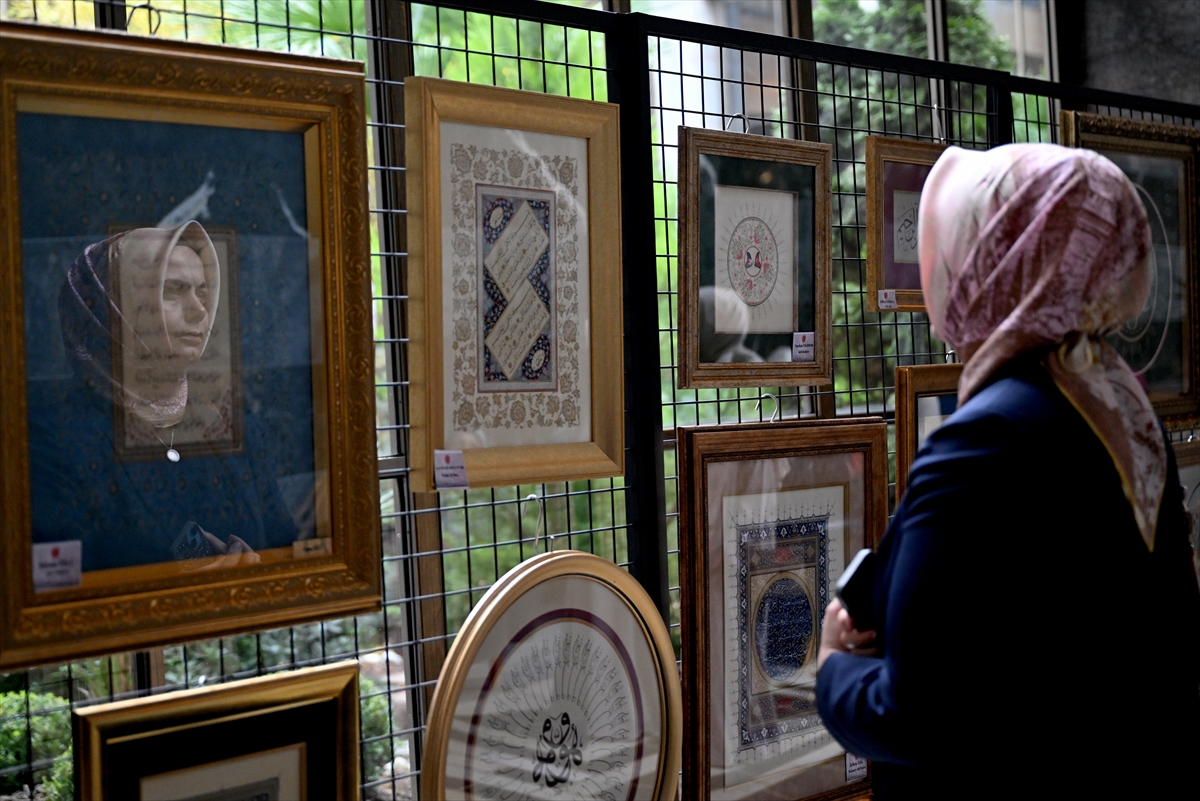 TBMM'de Gazze konulu sanat sergisi açıldı
