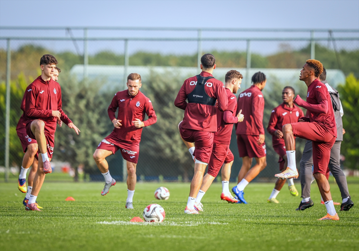 Trabzonspor, Alanyaspor maçının hazırlıklarını sürdürdü