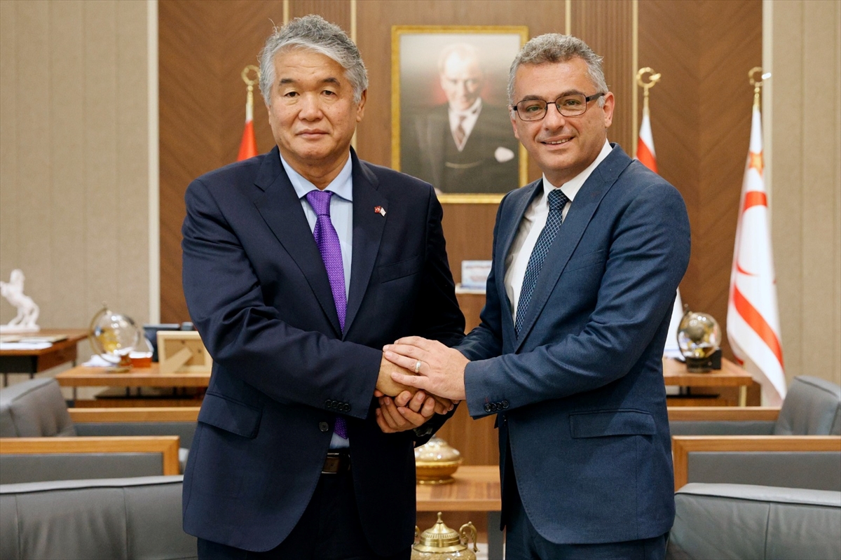 KKTC Cumhurbaşkanı Erhürman, TÜRKSOY Genel Sekreteri Raev'i kabul etti