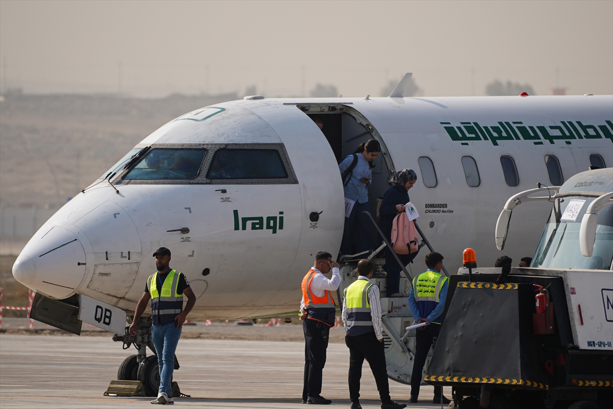 Musul Havalimanı’na 2014'ten bu yana ilk uçak indi