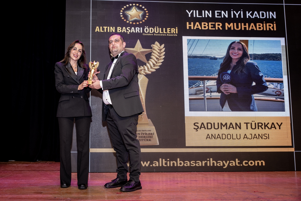 "Altın Başarı Ödülleri" sahiplerine verildi