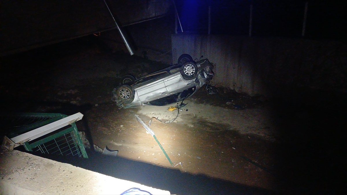 Tunceli'de köprüden düşen otomobildeki uzman çavuş hayatını kaybetti