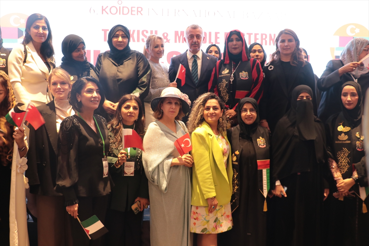 Kocaeli'de "6. Uluslararası Bazaar" etkinliği, Türk ve Orta Doğulu iş kadınlarını buluşturdu