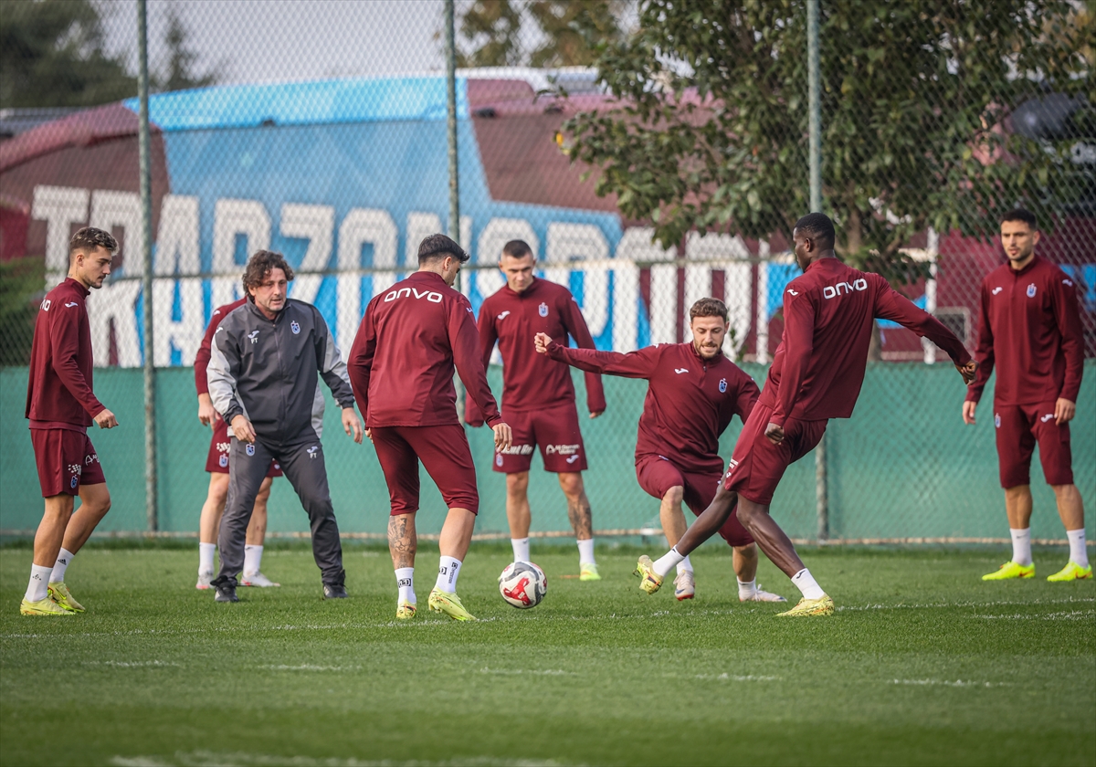 Trabzonspor, Alanyaspor maçının hazırlıklarını tamamladı