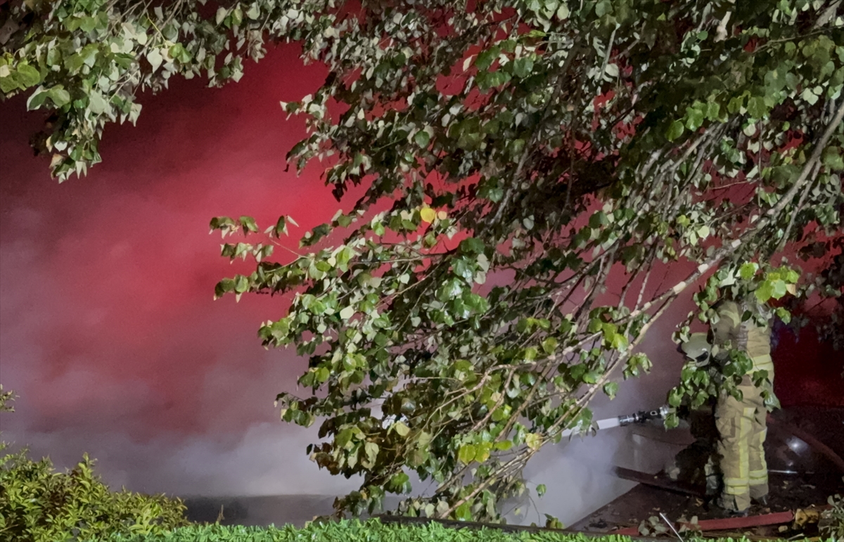 Beykoz'da restoranda çıkan yangın söndürüldü