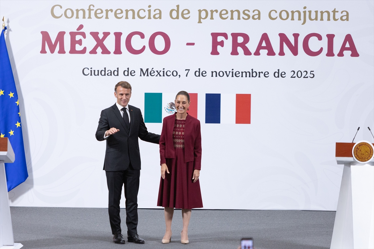 Macron, Meksika'ya yaptığı ziyarette "stratejik ittifaka" işaret etti