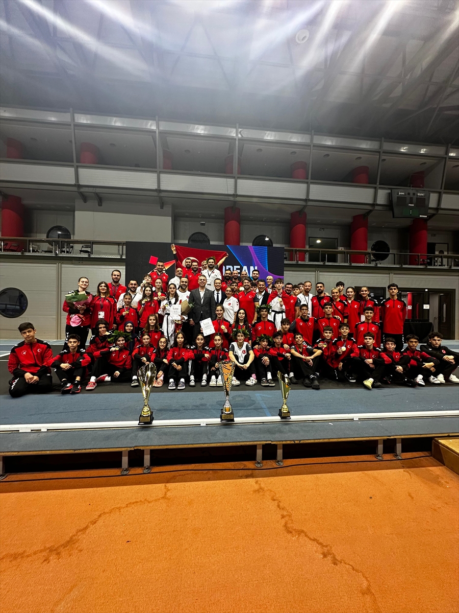 Türkiye, Avrupa Yıldızlar Tekvando Şampiyonası'nda zirvede yer aldı