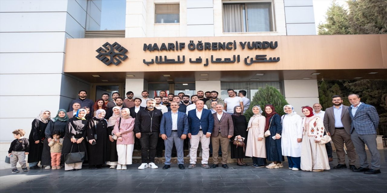 Büyükelçi Caymazoğlu, Ürdün’deki Türk öğrenci ve akademisyenlerle buluştu