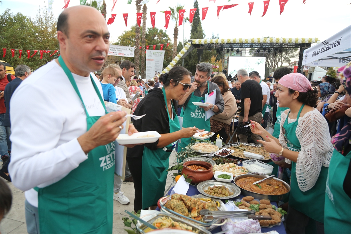 Muğla'da "11. Uluslararası Milas Zeytin Hasat Şenliği" sona erdi