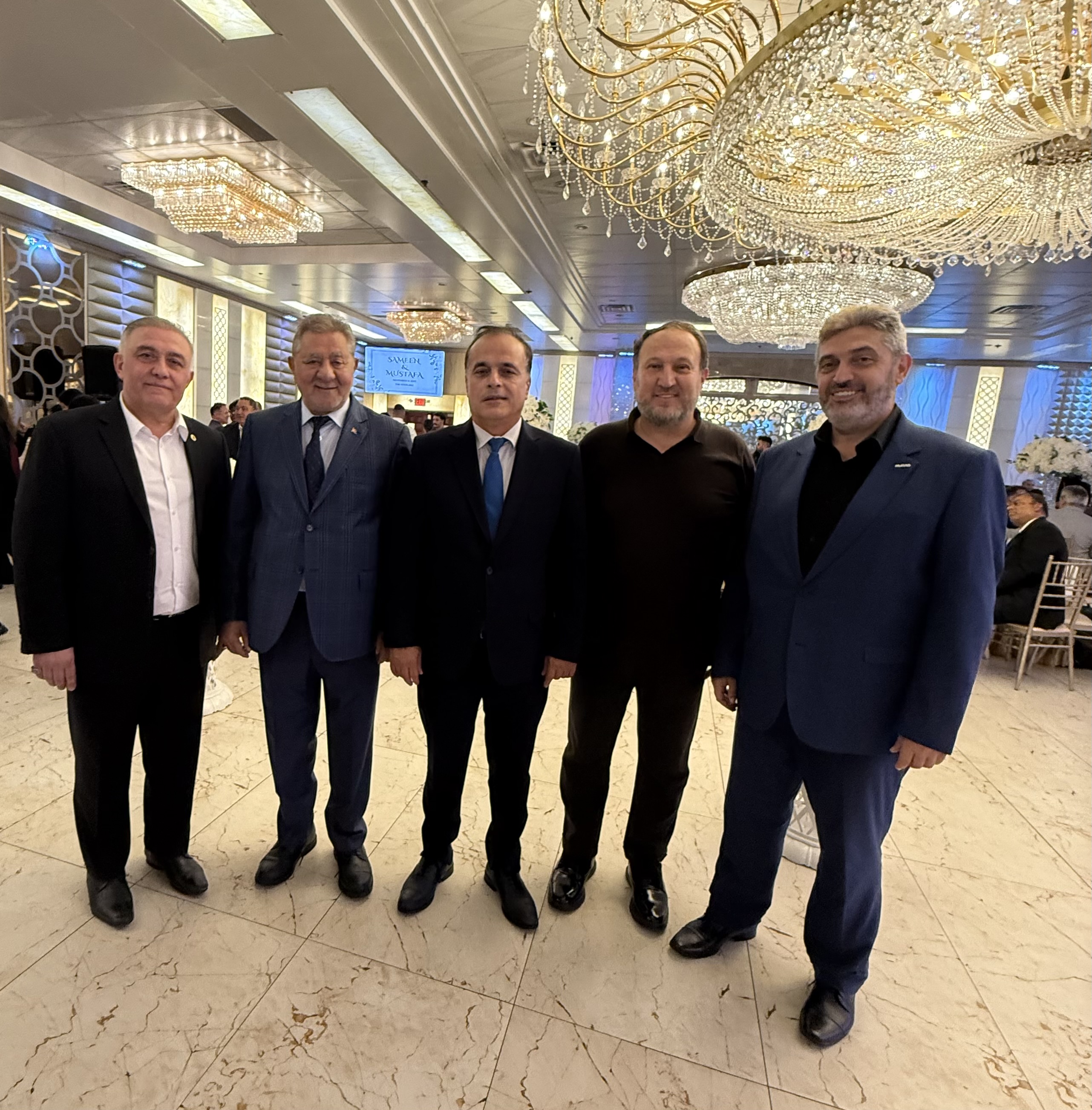 MÜSİAD ABD Başkan Yardımcısı Savaş Şahin’in Mahdumu Dünyaevine Girdi