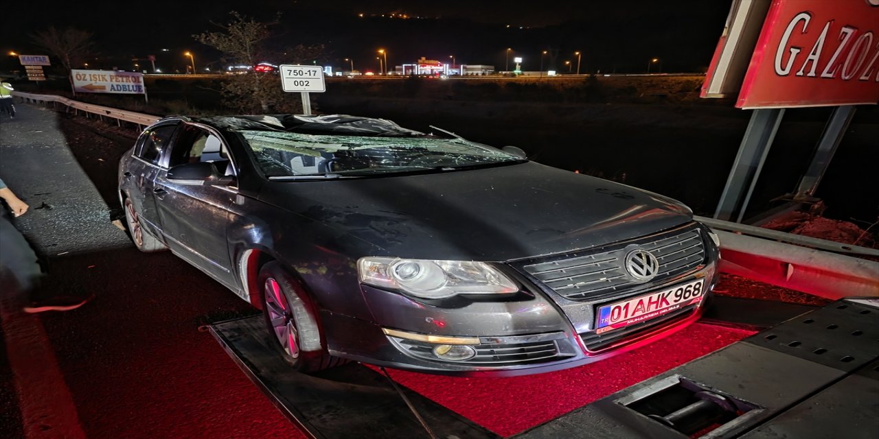 Adana Pozantı’da Otomobil Tır ve Bariyere Çarptı: 1 Ölü