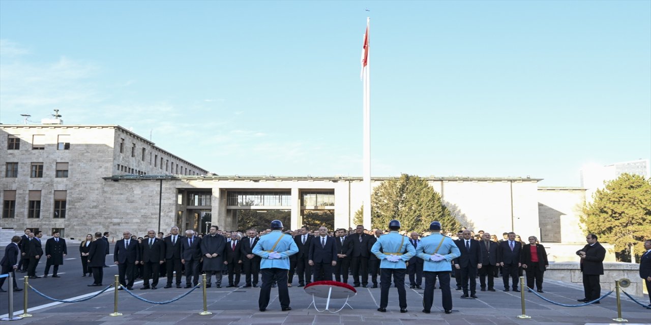 TBMM’de Atatürk’ün 87. Ölüm Yıl Dönümü Törenle Anıldı