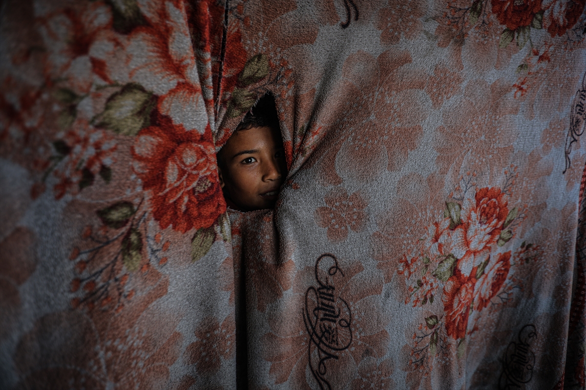 Gazze'deki İHH binası, İsrail saldırılarında evsiz kalan Filistinli ailelere yuva oldu