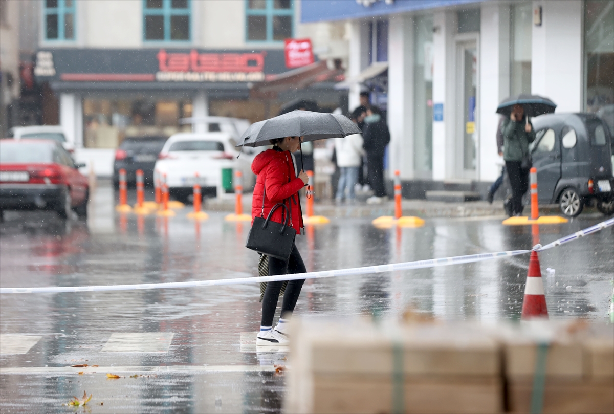 Kırklareli'nde sağanak etkili oluyor