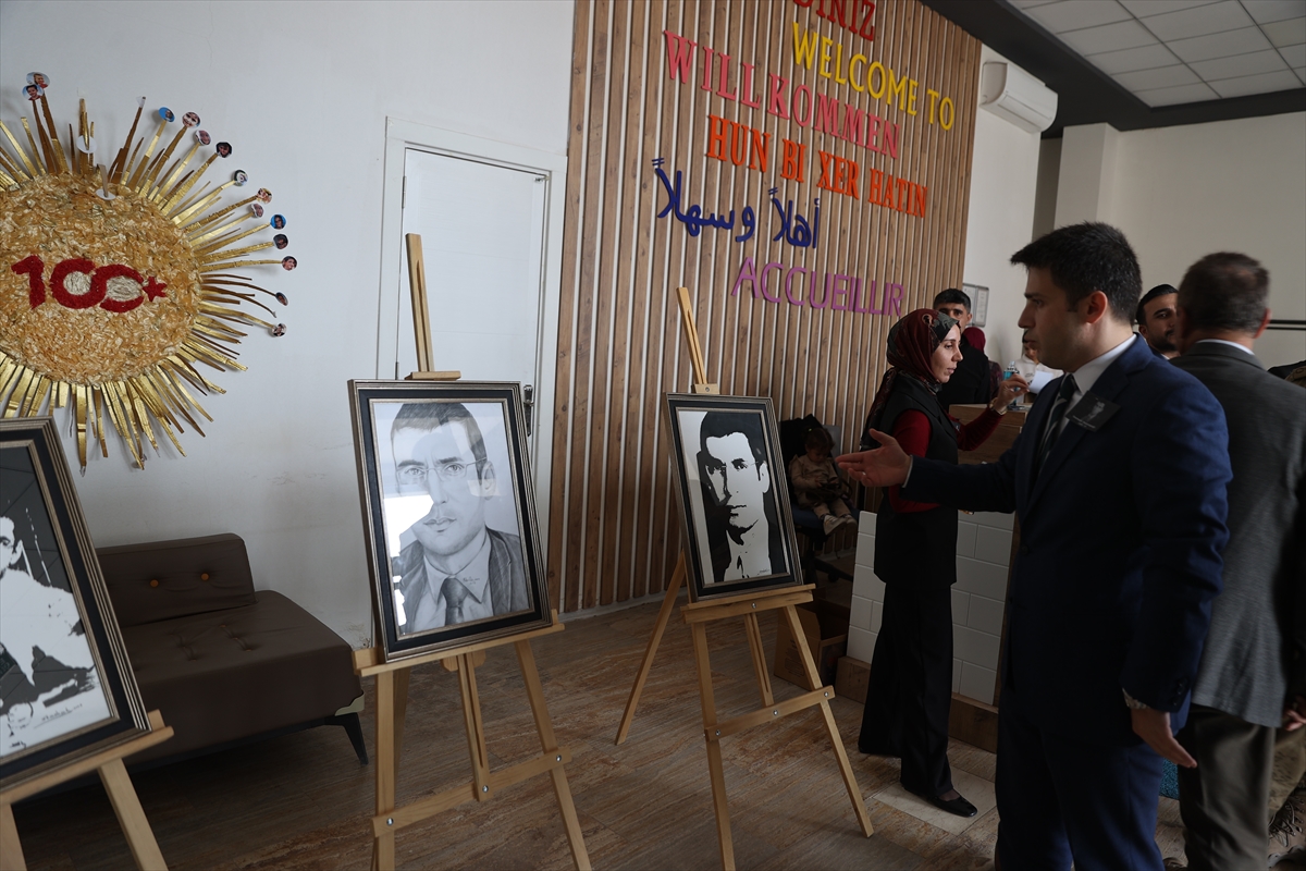 Şehit Kaymakam Safitürk görev yaptığı Mardin'in Derik ilçesinde anıldı