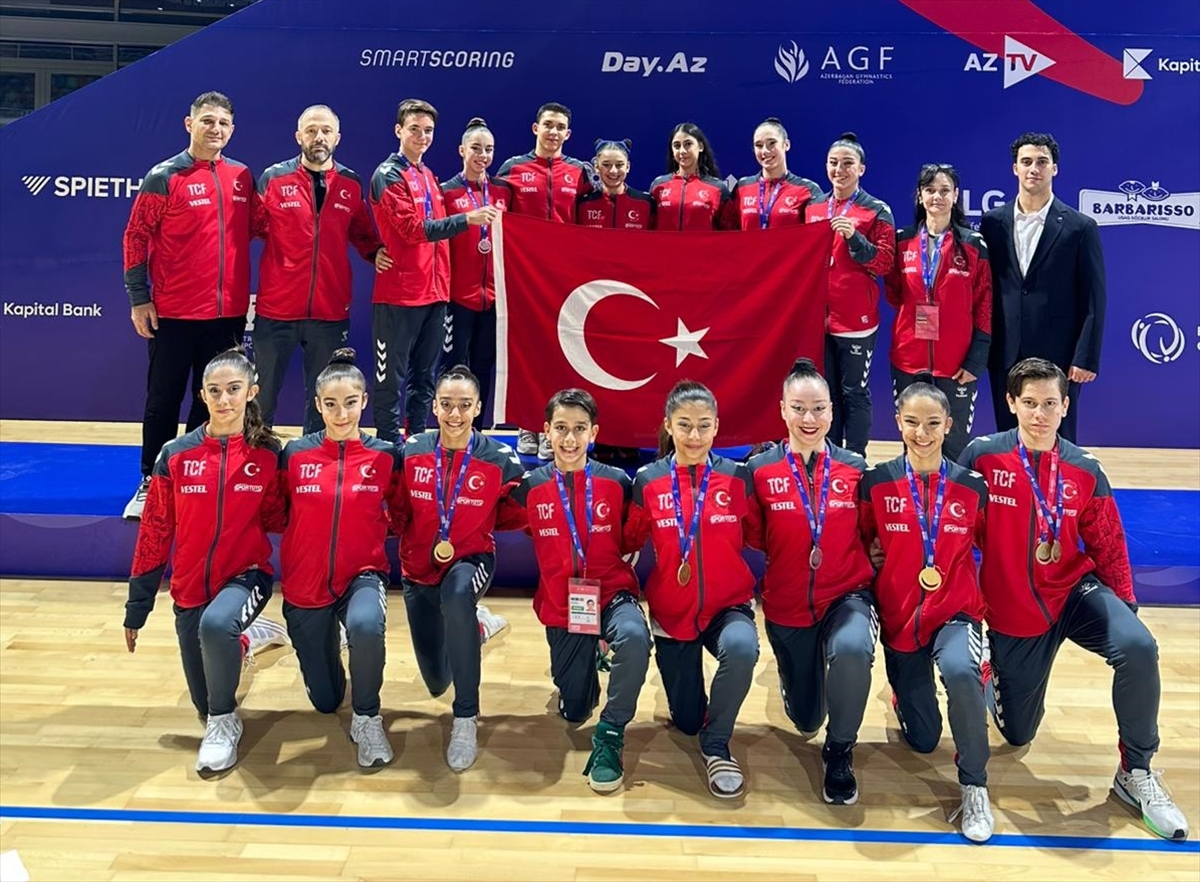 Cimnastikçiler, Avrupa Gençler Şampiyonası'nda 5 madalya kazandı