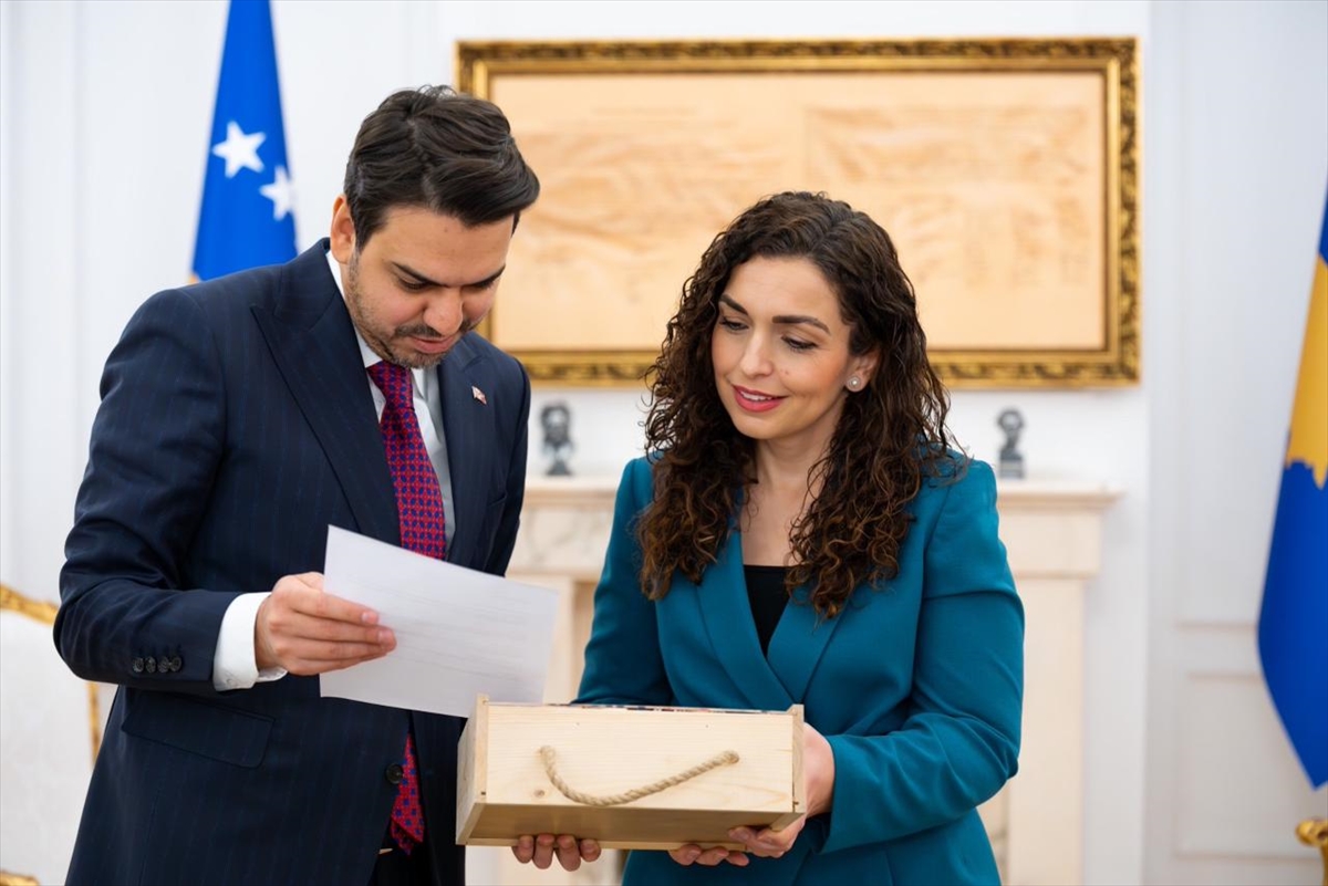 TİKA Başkanı Eren, Kosova Cumhurbaşkanı Osmani tarafından kabul edildi