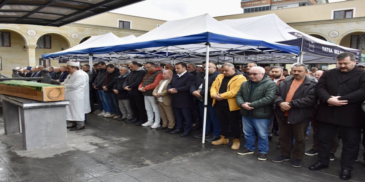 Ordu'da taş ocağı göçüğünde hayatını kaybeden Mustafa Şahin toprağa verildi