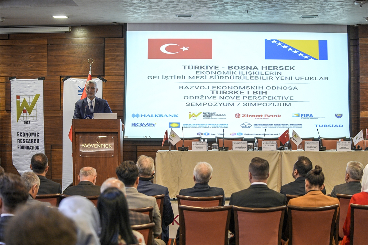Saraybosna'da düzenlenen sempozyumda Türkiye-Bosna Hersek ekonomik ilişkileri ele alındı