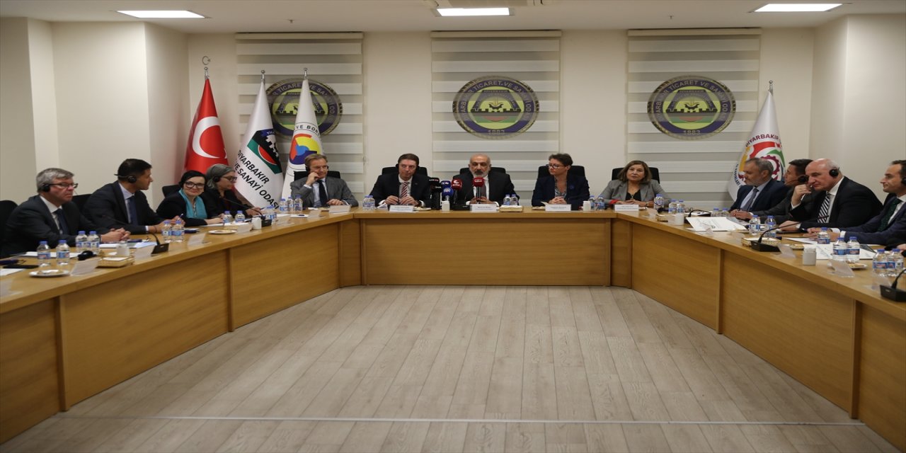 AB Türkiye Delegasyonu Heyeti Diyarbakır’da temaslarda bulundu