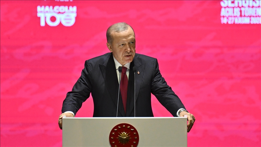 Cumhurbaşkanı Erdoğan, "Uluslararası İnsan Hakları Konferansı ve Yankılar Sergisi Açılış Programı"nda konuştu