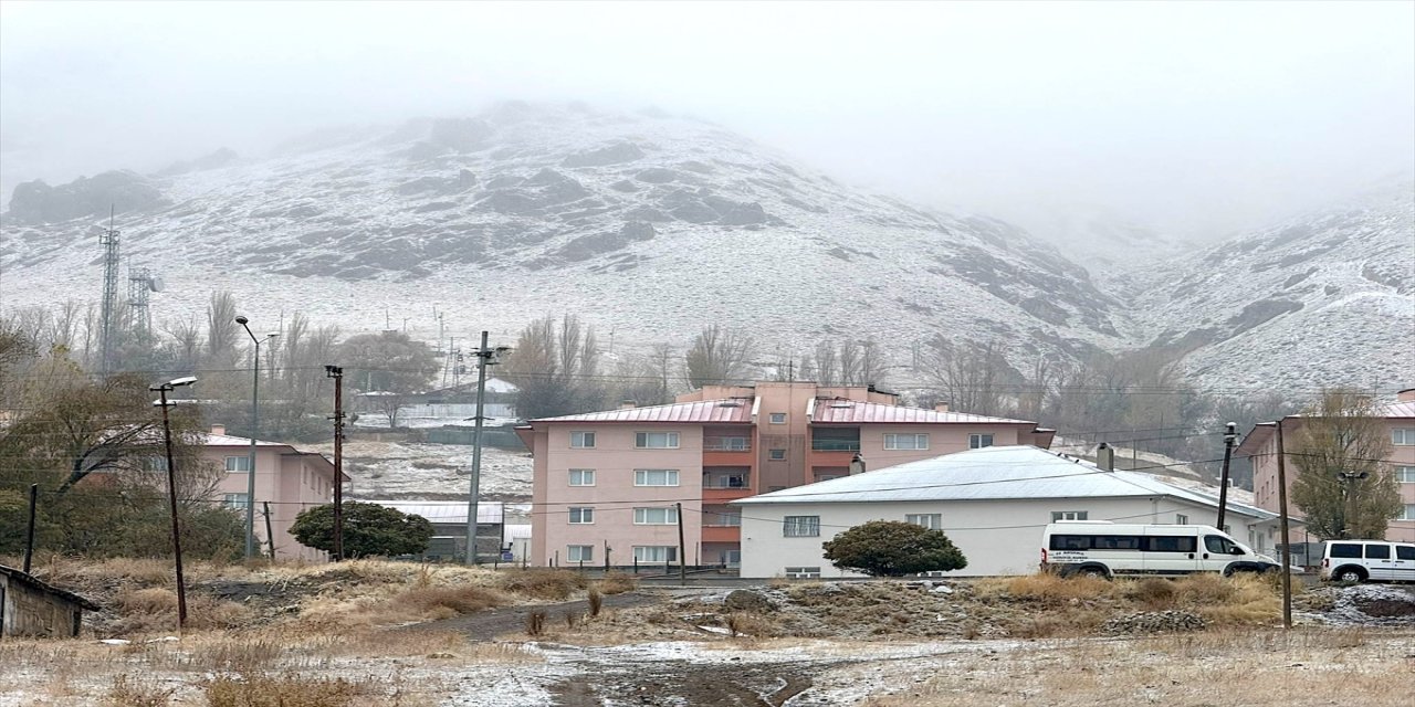 Van’ın yüksek kesimlerinde kar etkili oldu