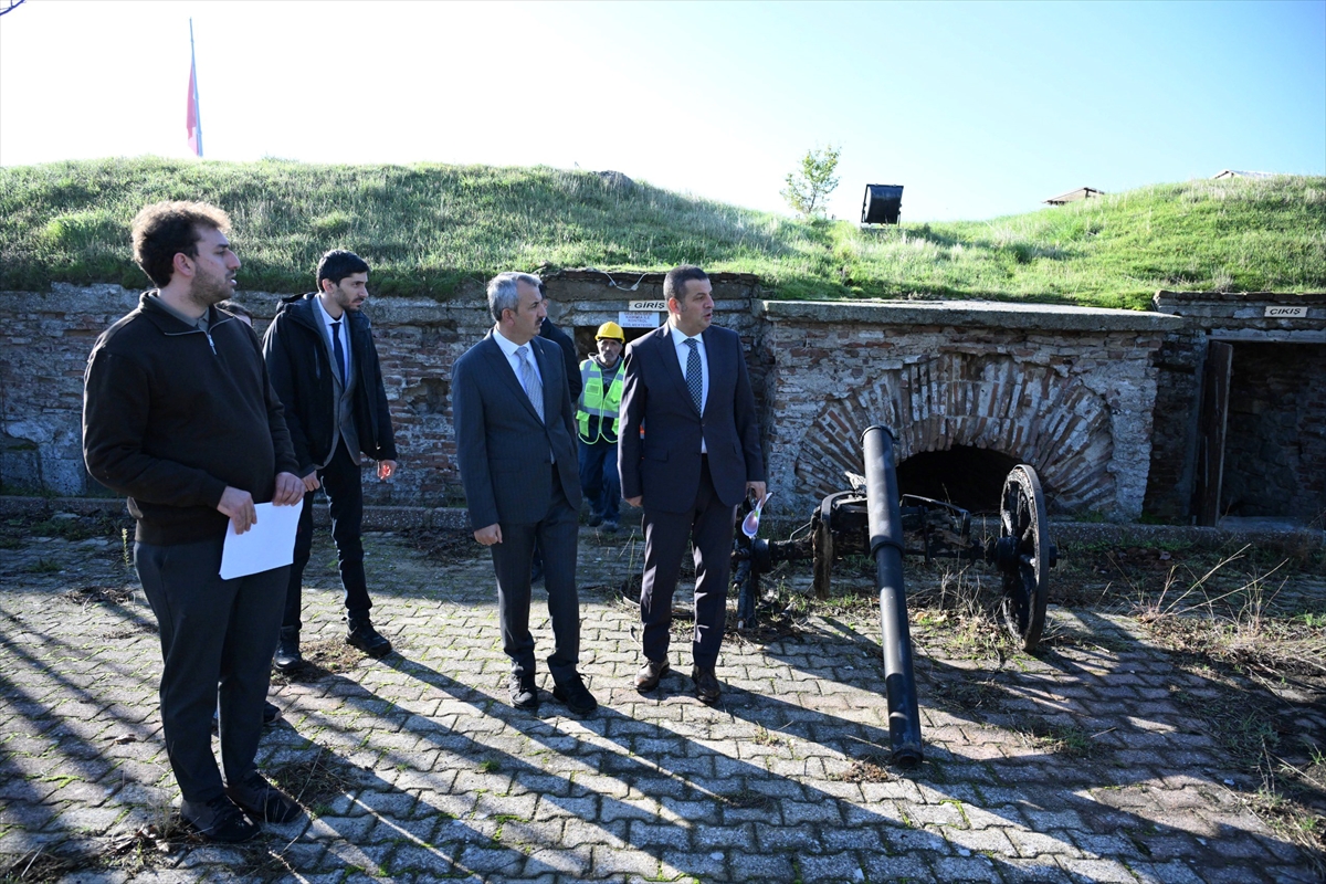 Tanya Restorasyonları devam ediyor. Edirne'deki tarihi Kıyık Tabya'da restorasyon çalışmaları başladı
