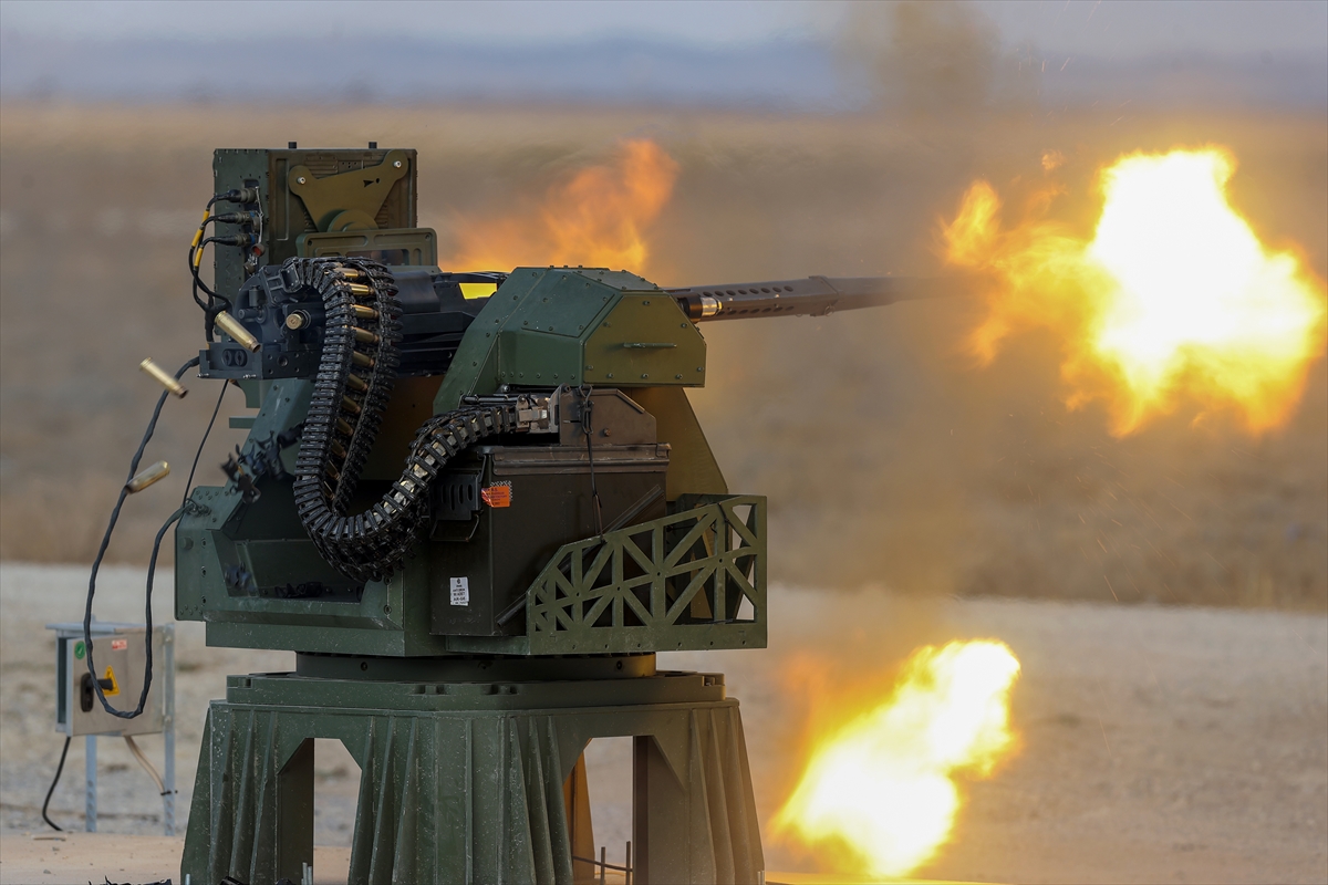 MKE'nin yakın hava savunma sistemi Tolga hedefleri başarıyla vurdu