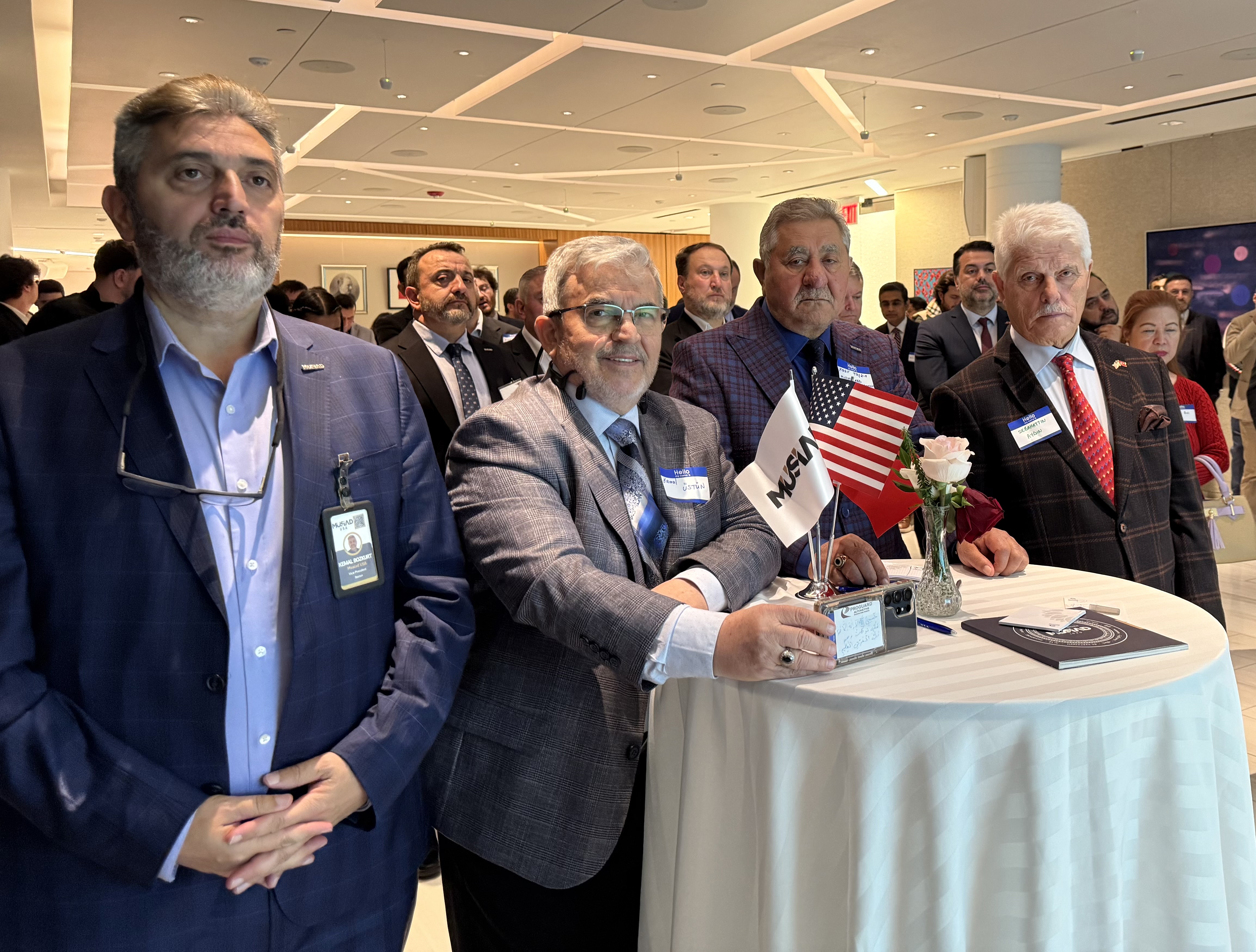 MÜSİAD ABD Şubesi, New York'ta iş diplomasisi etkinliği gerçekleştirdi