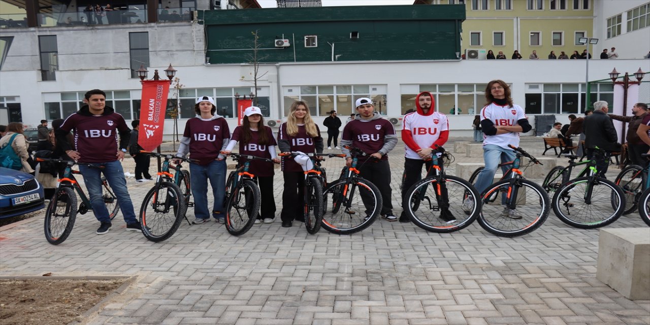 Kuzey Makedonya'da Balkan Spor Parkı Açıldı