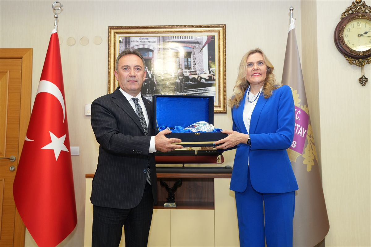 Danıştay Başsavcısı Erkan, Estonya Yüksek Mahkemesi Üyesi Laffranque ile görüştü